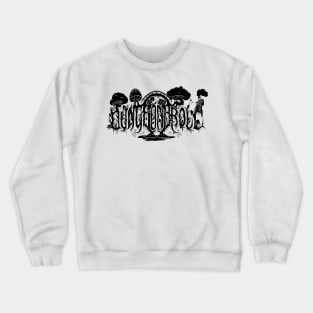 Dungeontroll Logo Black (Fairy Tale) Crewneck Sweatshirt